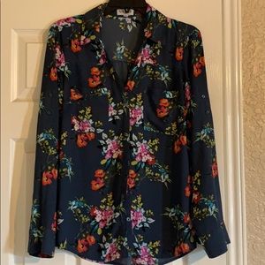 Express slim fit floral portofino L